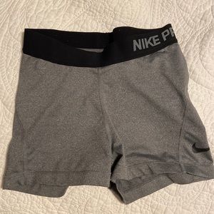 nike spandex compression shorts xs
